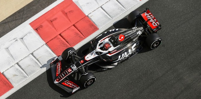 F1: ¡De estreno! Haas fue el primero en girar con el auto 2025