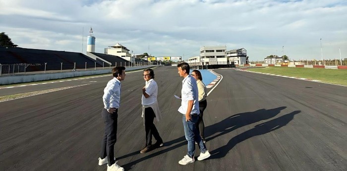 MotoGP: un alto directivo de Dorna Sports visitó las obras en el autódromo de Buenos Aires