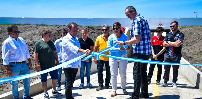 Se inauguró el túnel del autódromo de Paraná