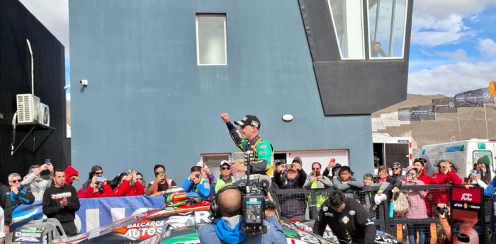 TC: ¡Emocionante! Así fue el festejo del equipo de Chapur tras ganar la final en El Calafate