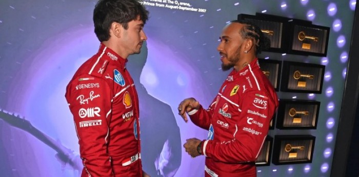 F1: Leclerc sobre el debut de Hamilton: "Ferrari es más grande que un piloto"