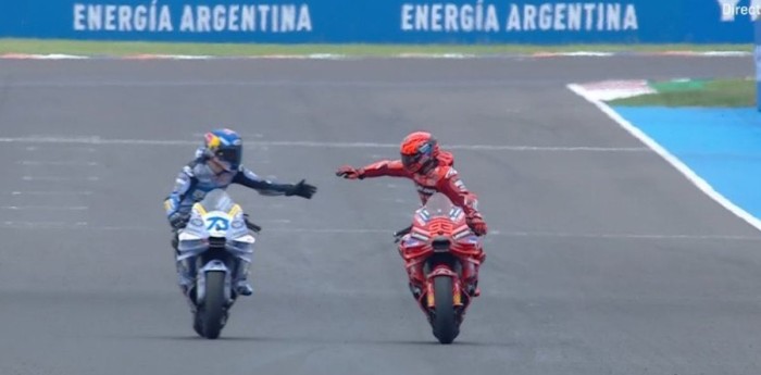 MotoGP: el emocionante festejo de Marc Márquez con su hermano Alex al cruzar la bandera a cuadros