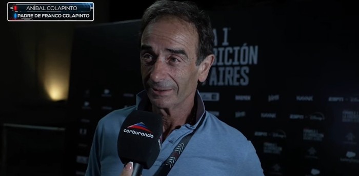 Anibal Colapinto estuvo presente en la F1 Exhibition y habló de su hijo